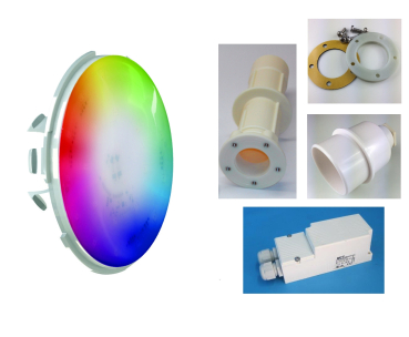 Adagio-Pro PLP100 LED Scheinwerfer-Set RGB 1700 Lumen