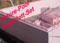 Preview: Styropor Halboval-Schwimmbecken Komplett-Bausatz 400x300x150 cm