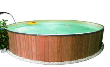 Future-Pool FUN WOOD 350 x 120 cm sandfarben - ohne Holz