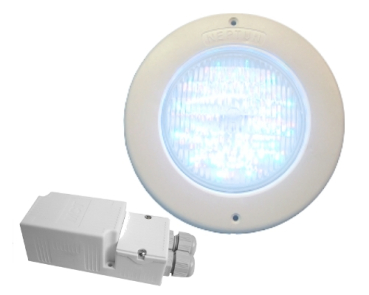 LED-Scheinwerfer-Set NEPTUN maxi-FLAT 1x19 Watt weiß