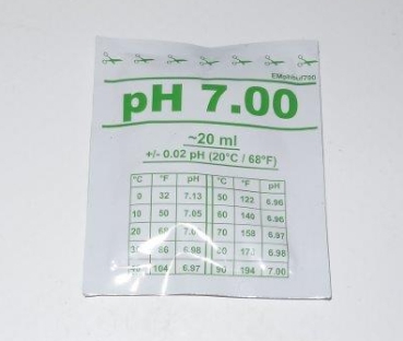 Referenzlösung pH 7 für Electronic Meter