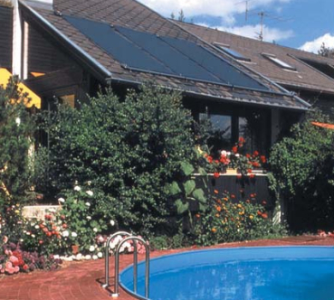 BADU - Schwimmbad-Kollektor Sonnenkollektor BK370 mit Alu-Rahmen