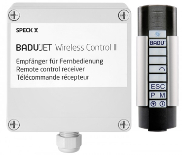 Badu Jet wireless Control II - Fernbedienung für alle Badu-Jet Einbau-Gegenstromanlagen
