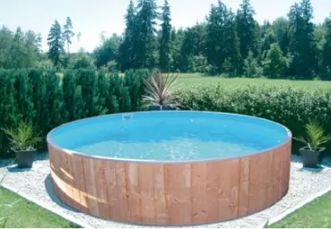 FUTURE-POOL FUN WOOD Kinderbadebecken-Set 400x90 cm