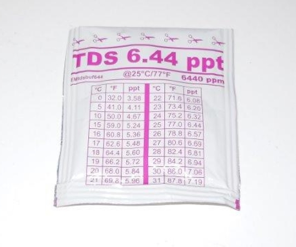 Referenzlösung TDS / Salzgehalt für Electronic Meter