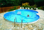 Achtformbecken Future-Pool FAMILY Standard 625x360 cm