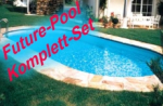 FUTURE-POOL SPEZIAL-Super-Set, oval 623x360 cm, Tiefe = 150 cm