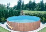 FUTURE-POOL FUN WOOD Kinderbadebecken-Set 400x90 cm